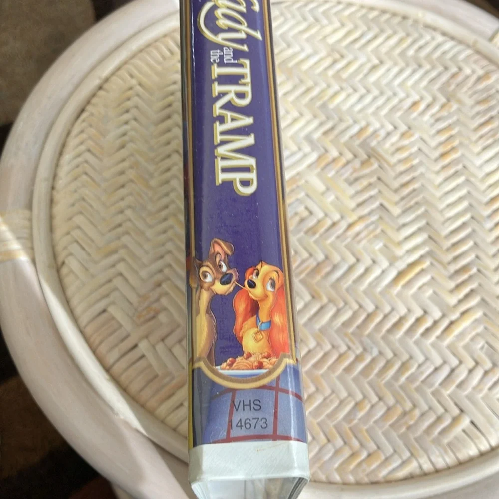 WALT DISNEY MASTERPIECE LADY and the TRAMP VHS 4573 THX Certified